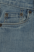 גילאי 4-7 מכנסי ג'ינס ארוכים עם שפשופים וקרעים LEVI`S KIDS