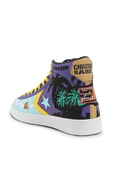 תמונה אחורית של Pro Leather Hi Prism Violet Poolside Sneaker