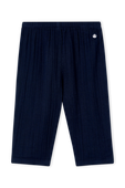 מכנסיים בגוון כחול נייבי - גילאי 3-12 חודשים PETIT BATEAU