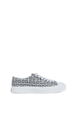 נעלי סניקרס לוגומאניות בגווני שחור ולבן GIVENCHY