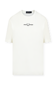 חולצת טי סלים עם לוגו FRED PERRY