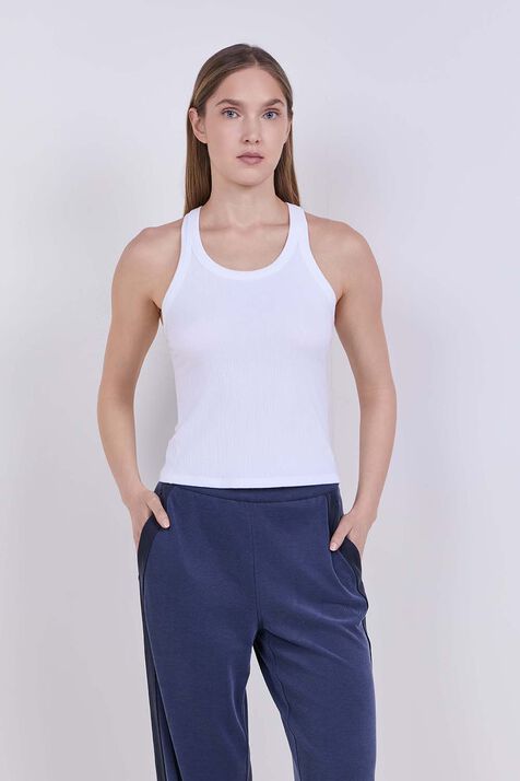 Hold Tight Micro-Rib Racerback Tank Top