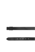 Logo Belt in Black and White CALVIN KLEIN