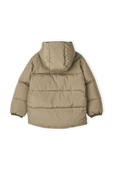 תמונה אחורית של גילאי 6-10 מעיל פלה פאפר בגוון חום