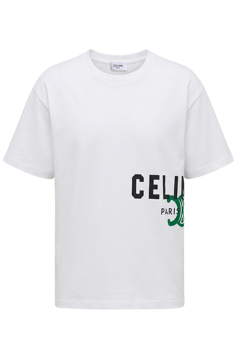 חולצת טי בגזרה משוחררת CELINE