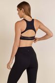 תמונת דוגמן אחורית של Nulux Strappy-Back Sports Bra