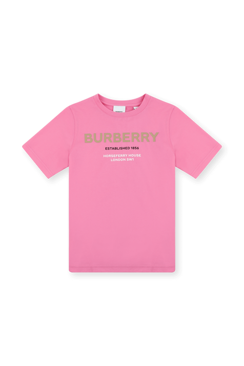 חולצת טי עם הדפס - גילאי 3-14 BURBERRY