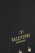 תיק פאוץ' מעטפה מעור בגוון שחור VALENTINO GARAVANI