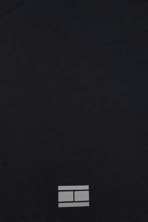 חולצת טי עם לוגו בגוון כחול TOMMY HILFIGER