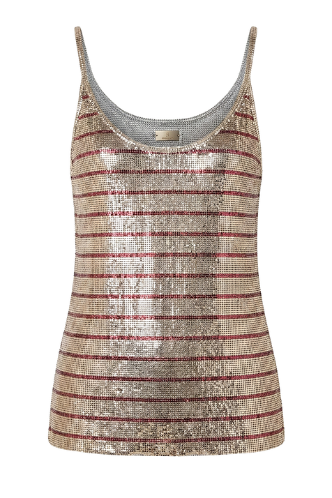 גופיית רשת מטאלית RABANNE