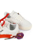 מידות 24-32 נעלי סניקרס וולקונאייזד בלבן ואדום OFF WHITE KIDS