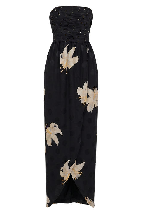 שמלת משי VALENTINO