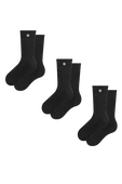 תמונה קידמית של Unisex Daily Essential Crew Socks 3 Pack