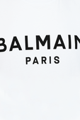חולצת טי קצרה עם לוגו פריז BALMAIN