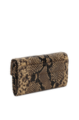 Quilted Snake Embossed Leather Shoulder Bag MICHAEL KORS