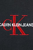 Iconic Small Monogram Tee in Black CALVIN KLEIN