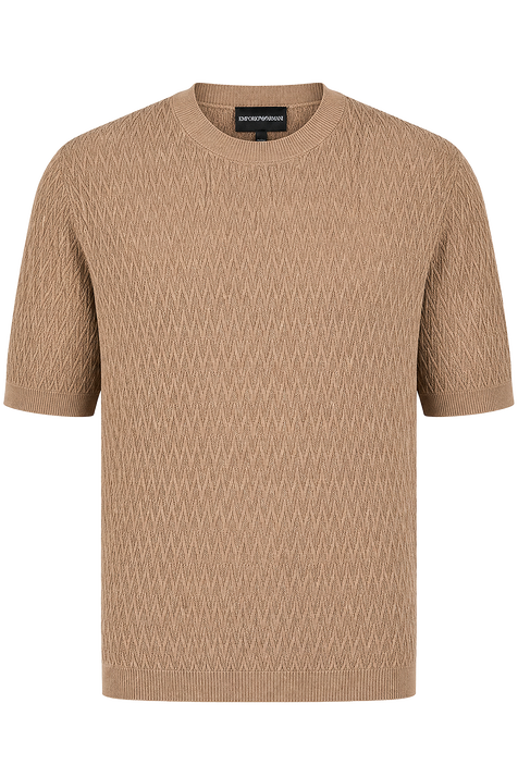 חולצת טי בגזרה ישרה EMPORIO ARMANI
