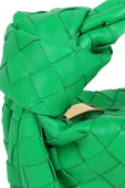 תיק ג'ודי מעור ירוק בגודל מיני BOTTEGA VENETA
