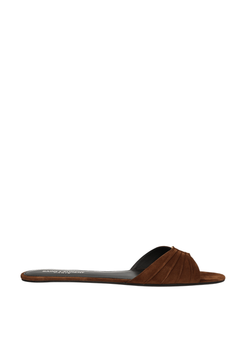 כפכפי סלייד זמש SAINT LAURENT