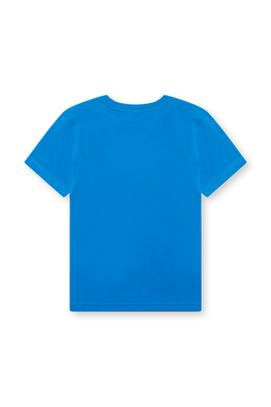 גילאי 2-12 חולצת טי כחולה עם לוגו LACOSTE KIDS