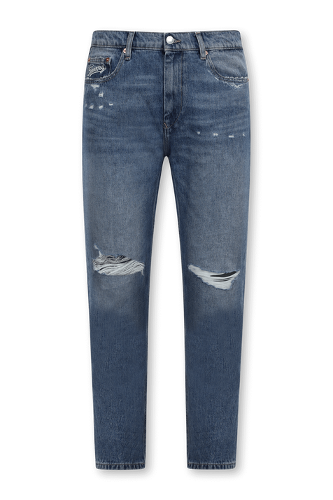 מכנסי ג'ינס דאד בגזרת סלים