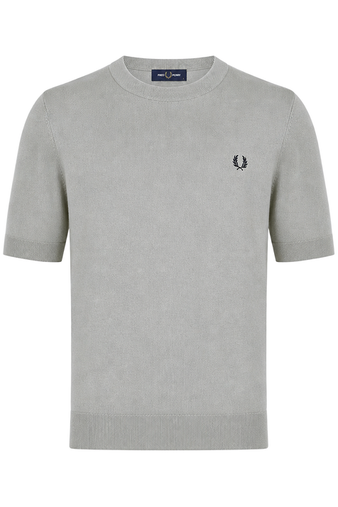 חולצת סריג טי בגזרה משוחררת FRED PERRY