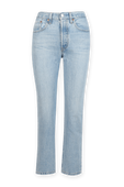 תמונה קידמית של 501 Crop Jeans in Light Wash