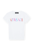 חולצת טי עם הדפס - גילאי 4-6 VERSACE KIDS