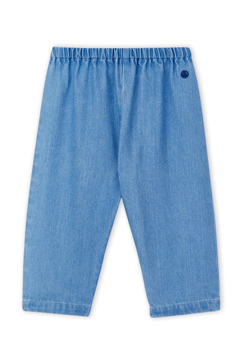 מכנסיים בגוון כחול ג'ינס - גילאי 18-36 חודשים PETIT BATEAU