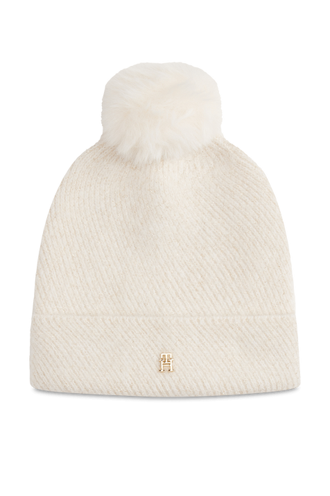 כובע פונפון TOMMY HILFIGER