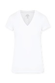 חולצת לוגו טי עם צווארון וי ARMANI EXCHANGE