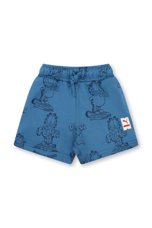 גילאי 4-14 פומה X גארפילד מכנסיים קצרים כחולים PUMA KIDS