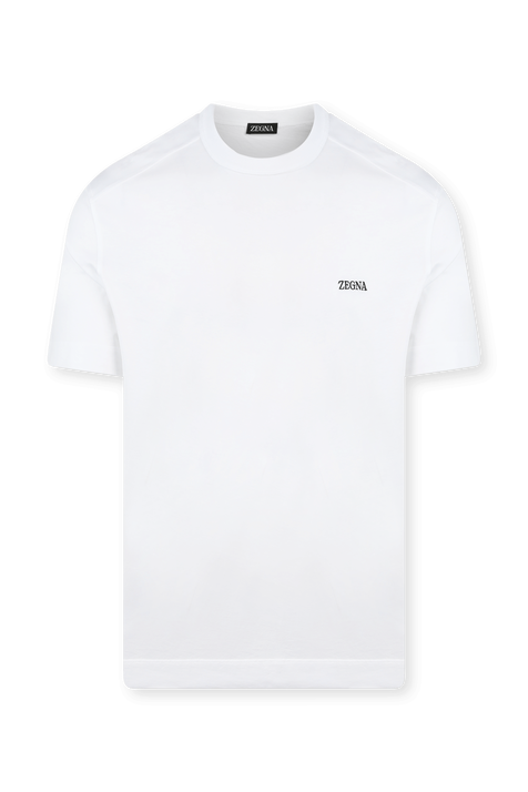 חולצת סלים טי עם לוגו ZEGNA