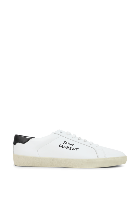 SL06 Court Leather Signature Sneakers