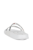 תמונה אחורית של Logo Flip Flops in White