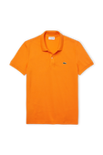 תמונה קידמית של Slim Fit Polo Shirt in Orange
