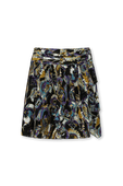 חצאית מיני קרטיס עם הדפס ססגוני IRO