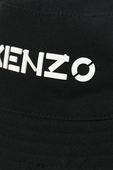 כובע באקט לוגומאני מכותנה KENZO KIDS