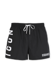 תמונה קידמית של Icon Swim Trunks in Black
