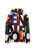 תמונה קידמית של Color-Blocked Hoodie