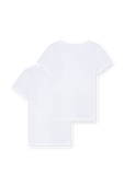 גילאי 2-8 מארז שתי חולצות לבנות PETIT BATEAU