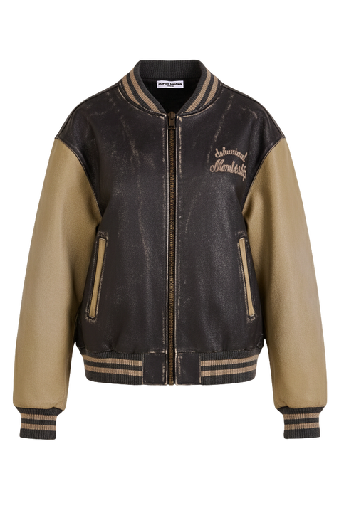 ז'קט עור בומבר DURAN