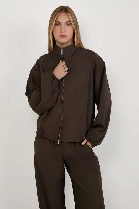 LuluLinen Funnel-Neck Jacket LULULEMON