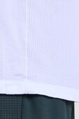 תמונת תקריב דוגמן של Textured Seamless Polo Shirt