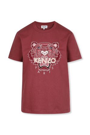 Tiger Classic Tshirt in Red KENZO