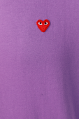 חולצת טי עם לוגו רקום COMME des GARCONS