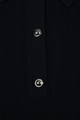 חולצת פולו סלים שחורה MICHAEL KORS