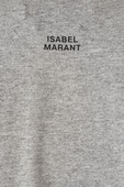 Grey Annax Back Logo Print Tee ISABEL MARANT