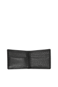 תמונת פנים של Signature Grainy Leather 6 cc Wallet In Black 