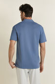 תמונת דוגמן אחורית של Classic-Fit Pique Short-Sleeve Polo Shirt